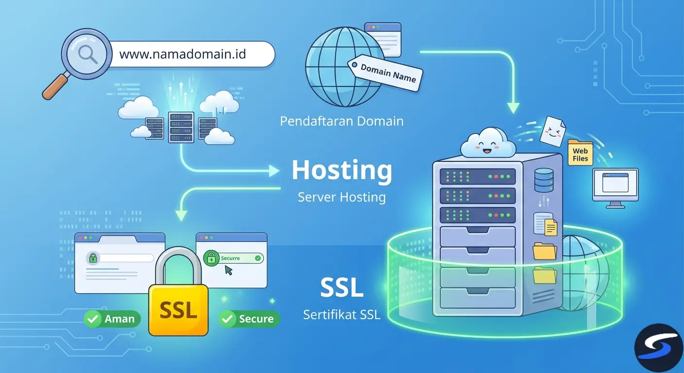 Panduan Lengkap Domain, Hosting, dan SSL untuk Website