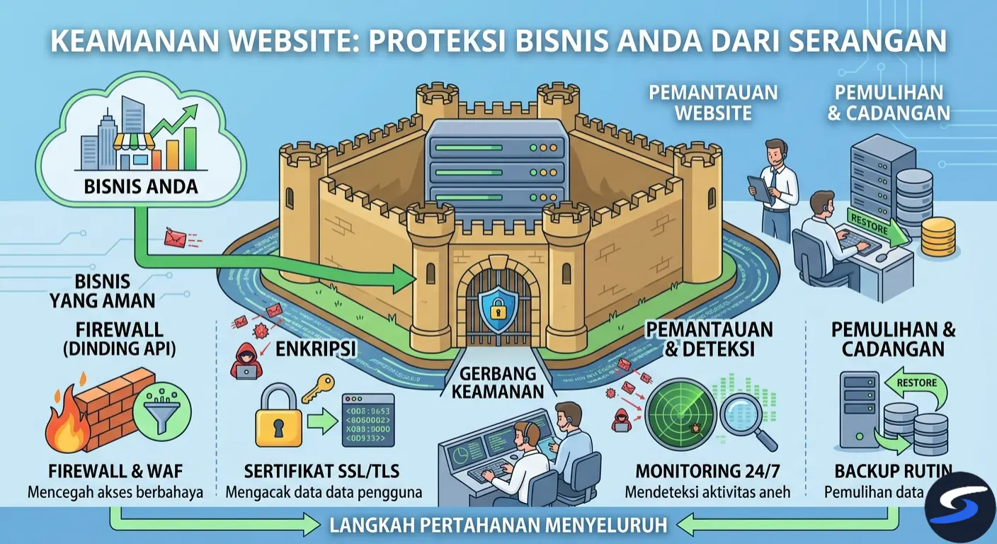Keamanan Website: Proteksi Bisnis Anda dari Serangan